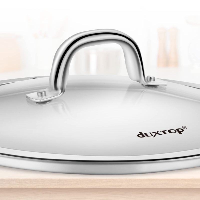 Duxtop Cookware Glass Replacement Lid (Interior Diameter: 7inch, Exterior Diameter: 7-5/8inch) - Image 2